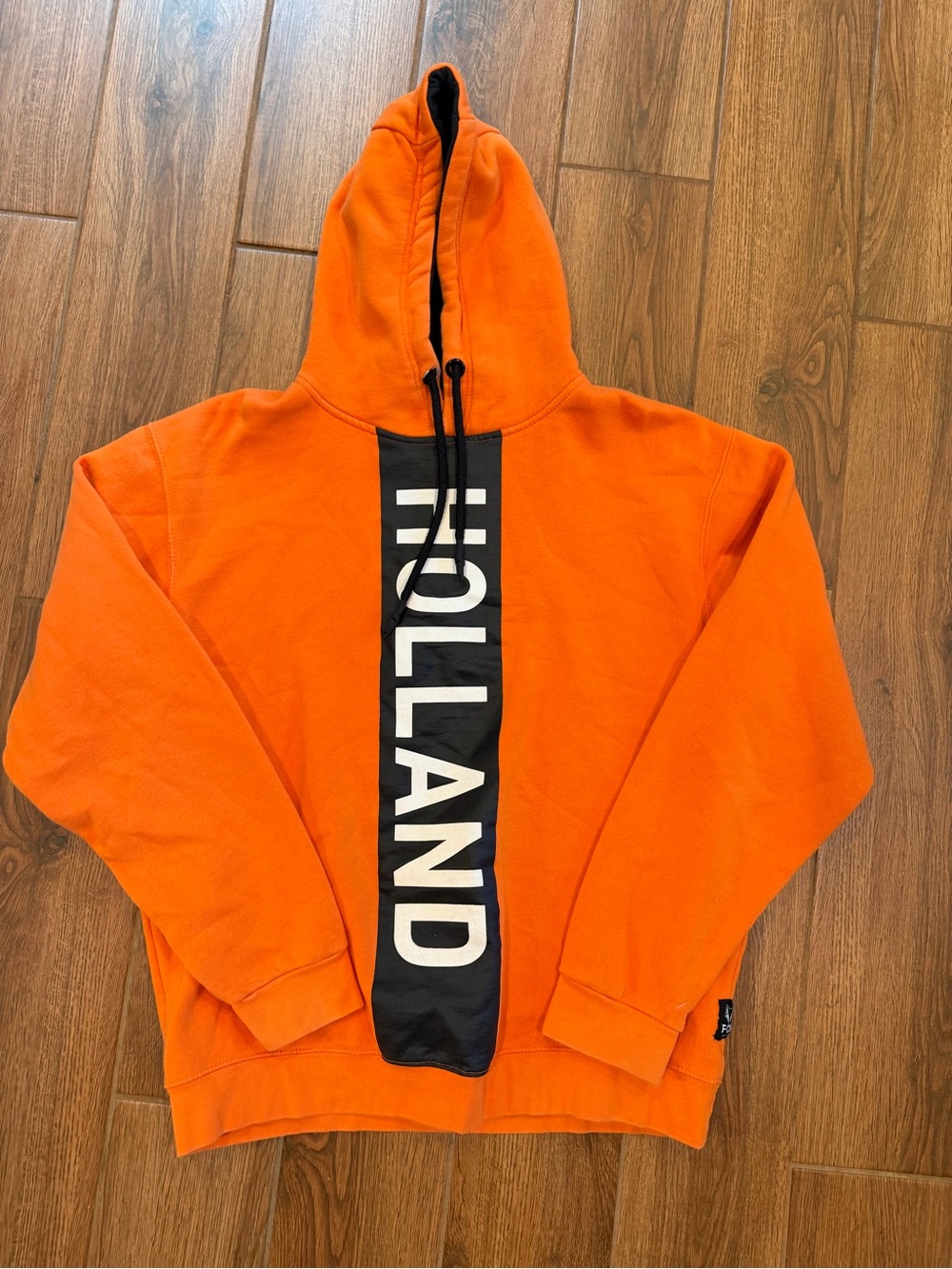 Fox Orange holland hoodie / mens xl
